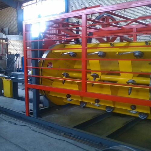 ماشین الات صنعتی شرکت رایمون تندر دژگرد خط تولید سیم مینک از شهرکرداسترندر سیم پیش تنیده ساختمانی